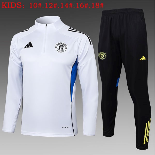 Ninos Sudadera De Training Manchester United 2025-2026 Blanco 5 Ninos Sudadera De Training Manchester United 2025-2026 Blanco 5